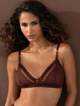 Soutien-gorge triangle Collection Exquise en Dentelle 