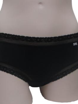 Shorty uni polyamide taille basse