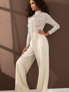 Body imprimé col cheminée Collection Belle à craquer