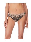 Slip brésilien bicolore Collection Embrace Lace Gris