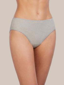 Slip coton imprimé rond jaune : Lot de 2