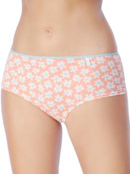 Shorty coton imprimé seventies