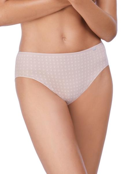 slip coton imprimé petits ronds