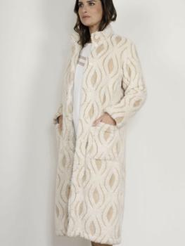 Robe de chambre boutonnée Collection Pakita