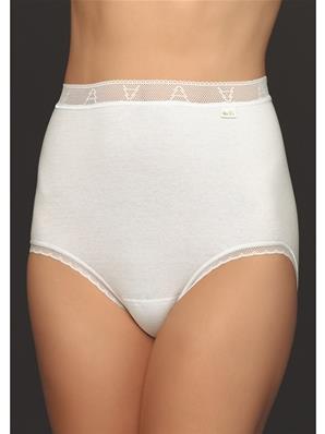 Culotte coton blanche : Lot de 5 + 1 gratuite