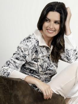 Pyjama d'intérieur en velours imprimé Collection Sienna 