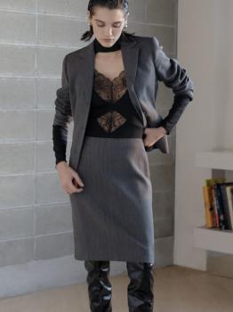 Body doux en micromodal col cheminée