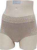 Shorty uni coton et dentelle : Lot de 2