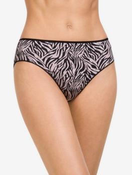 Slip tissu mélangé impression zébré : Lot de 2