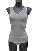 Sans manches pur coton bretelles larges