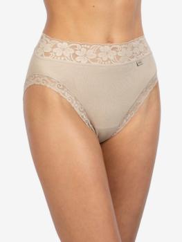Culotte coton et dentelle : Lot de 5+1 gratuite