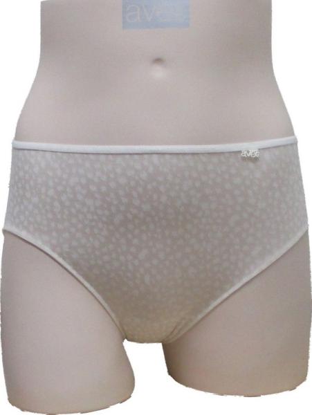 Slip en maille polyamide mélangée faux uni